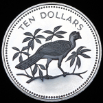 10 долларов 1975 (Белиз)