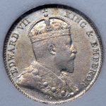 5 центов 1903 (Стрейтс Сетлментс) (в слабе)