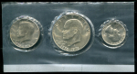 Набор из 3-х сер. монет 1976 (США) (в запайке)