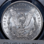 1 доллар 1901 (США) (в слабе) O
