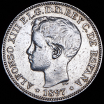 1 песо 1897 (Филиппины)