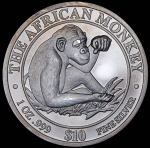 10 долларов 2002 (Сомали)