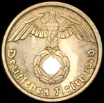 10 пфенингов 1939 (Германия) D