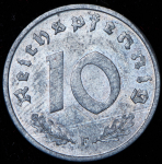 10 пфеннигов 1947 (Германия) F