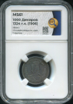 1000 динаров 1906 (Иран) (в слабе)