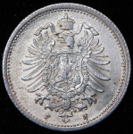 20 пфеннигов 1876 (Германия) F