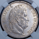 5 франков 1834 (Франция) (в слабе) А