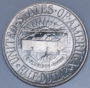 1/2 доллара 1936 "300 лет округу Йорк штата Мэн" (США) (в слабе)
