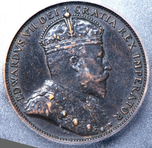 1 цент 1904 (Ньюфаундленд) (в слабе)