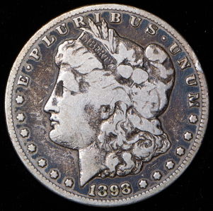 1 доллар 1898 (США) S