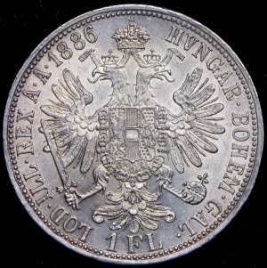 1 флорин 1886 (Австрия)