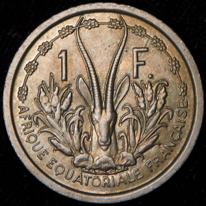 1 франк 1948  Пробные (ESSAI) (Французская Экваториальная Африка)