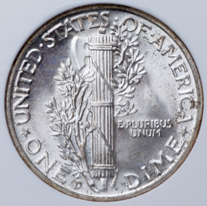 10 центов 1941 (США) (в слабе)