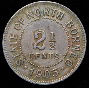 2 5 цента 1903 (Северное Борнео)