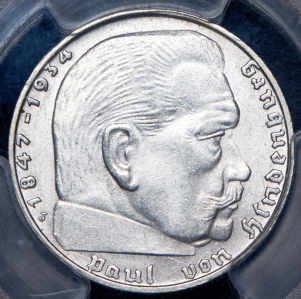 2 марки 1938 (Германия) (в слабе) J