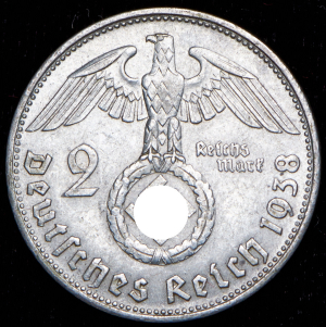 2 марки 1938 (Германия)