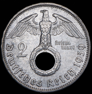 2 марки 1939 (Германия) G
