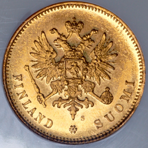 20 марок 1912 (Финляндия) (в слабе) S