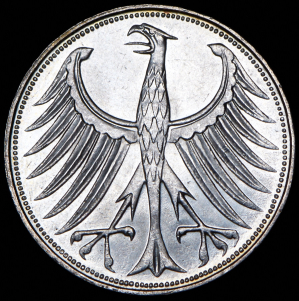 5 марок 1966 (Германия) D