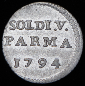 5 сольди 1794 (Парма)