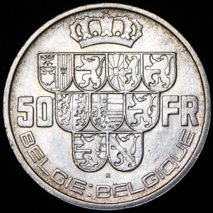 50 франков 1939 (Бельгия)
