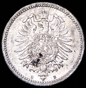 50 пфеннингов 1877 (Германия) B