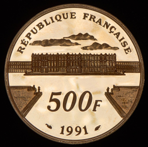 500 франков 1991 "Моцарт" (Франция)