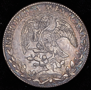 8 реалов 1841 (Мексика)