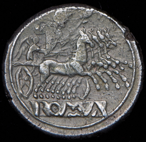 Дидрахма-квадригат  Рим республика