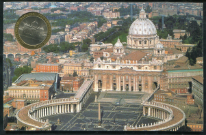 Медаль "Павел II" (Ватикан) (в п/у)
