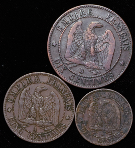 Набор из 5-ти монет (Франция)