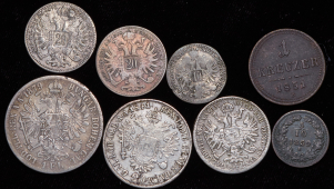 Набор из 8-ми монет (Австрия)