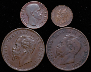 Набор из 8-ми монет (Италия)