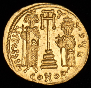 Солид  Констанс II  Византия