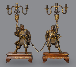 Парные скульптуры «Воины»