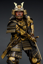 Скульптурная композиция «Воины-самураи»