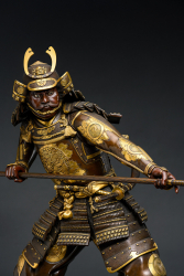 Скульптурная композиция «Воины-самураи»