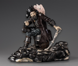 Скульптура настольная «Старый пират»