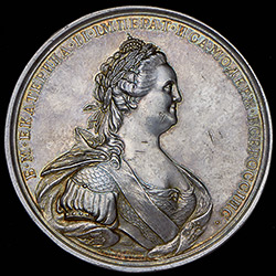 Медаль «В память победы над шведами 13 августа 1789 года»
