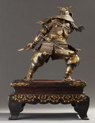 Скульптура «Самурай с мечом»