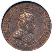 1 цент 1904 (Канада) (в слабе)