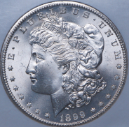 1 доллар 1899 (США) (в слабе) O