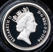1 фунт 1994 "Шотландский лев" (Великобритания) (piedfort)