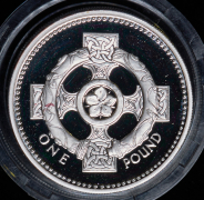 1 фунт 1996 "Кельтский крест" (Великобритания) (piedfort)
