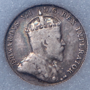 10 центов 1905 (Канада) (в слабе)