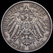 2 марки 1906 (Саксония) Е
