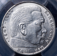 2 марки 1938 (Германия) (в слабе) B