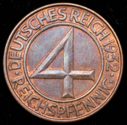 4 пфеннинга 1932 (Германия)
