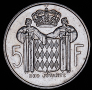 5 франков 1960 (Монако)