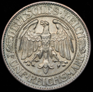 5 марок 1928 "Дуб" (Германия) F